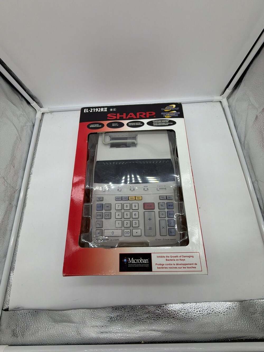 Sharp EL-2192RII Electronic Printing Calculator with 12-Digit Display.